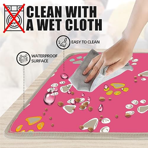 Miniatura 4 de Furrybaby - Tapete con calefacción para mascotas, impermeable, con 5 niveles de temporizador y temperatura, con tubo antimordeduras duradero, para