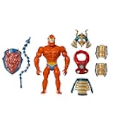 Origins Turtles of Grayskull Beast Man Action Figure Toy, 16 Articulations, TMNT & Motu Crossover with Accessories