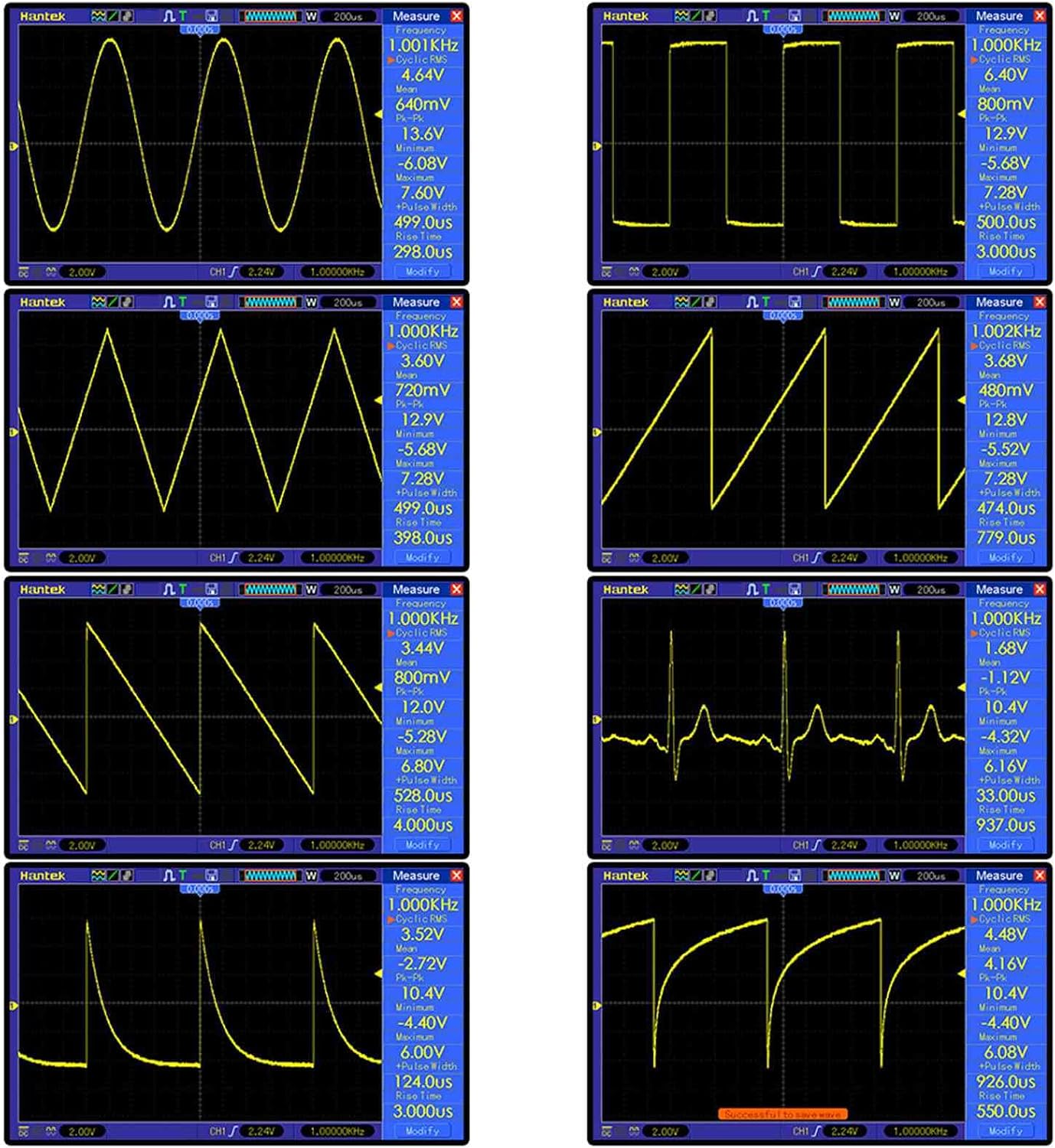 Function Signal Generator 0.01Hz‑500KHz Sine Square and Sawtooth Wave Signal Generator Frequency Module