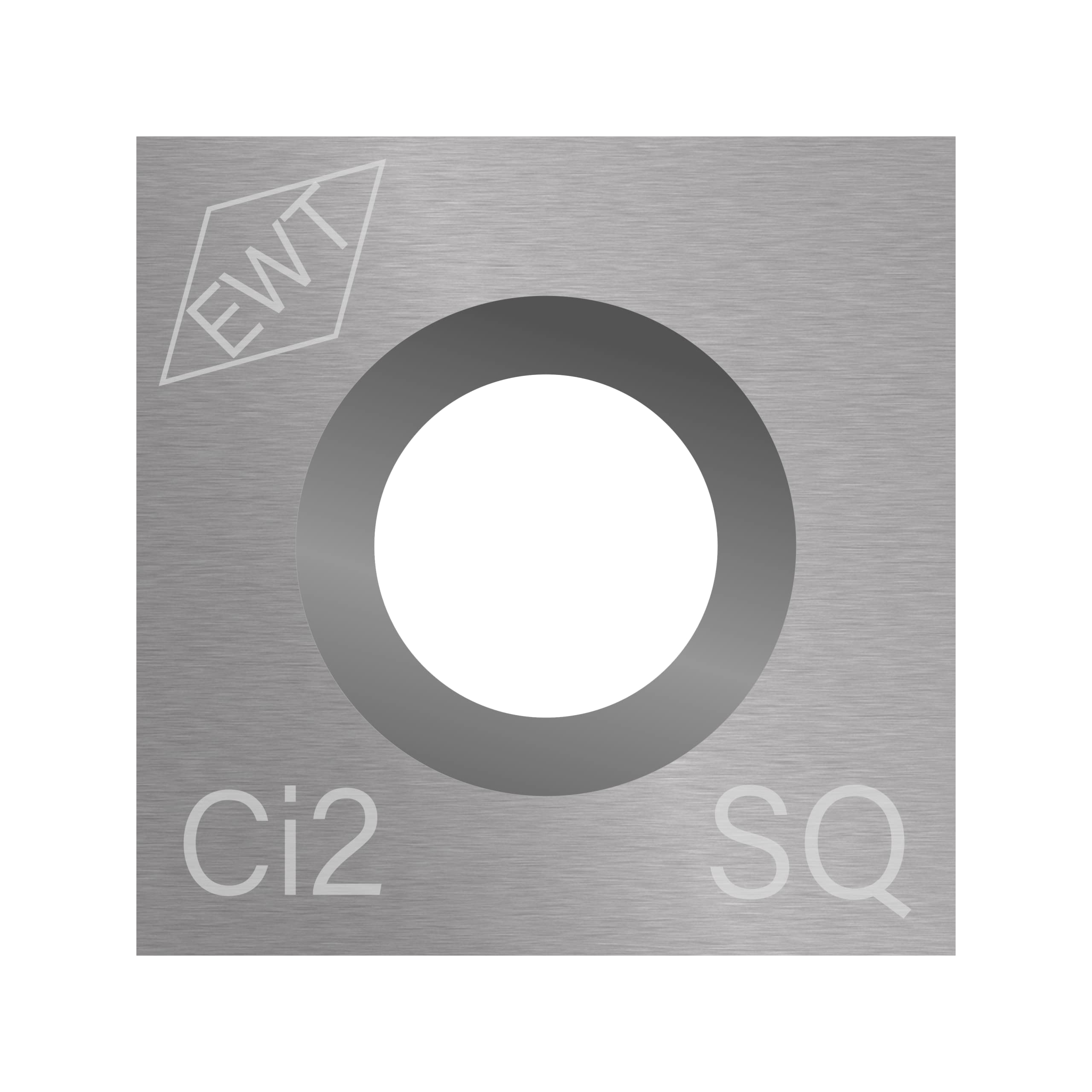 Easy Wood Tools Authentic Ci2-Sq (2500) Square Carbide Replacement Cutter For Easy Start, Mini And Mid-Size Roughers Woodturning Tools