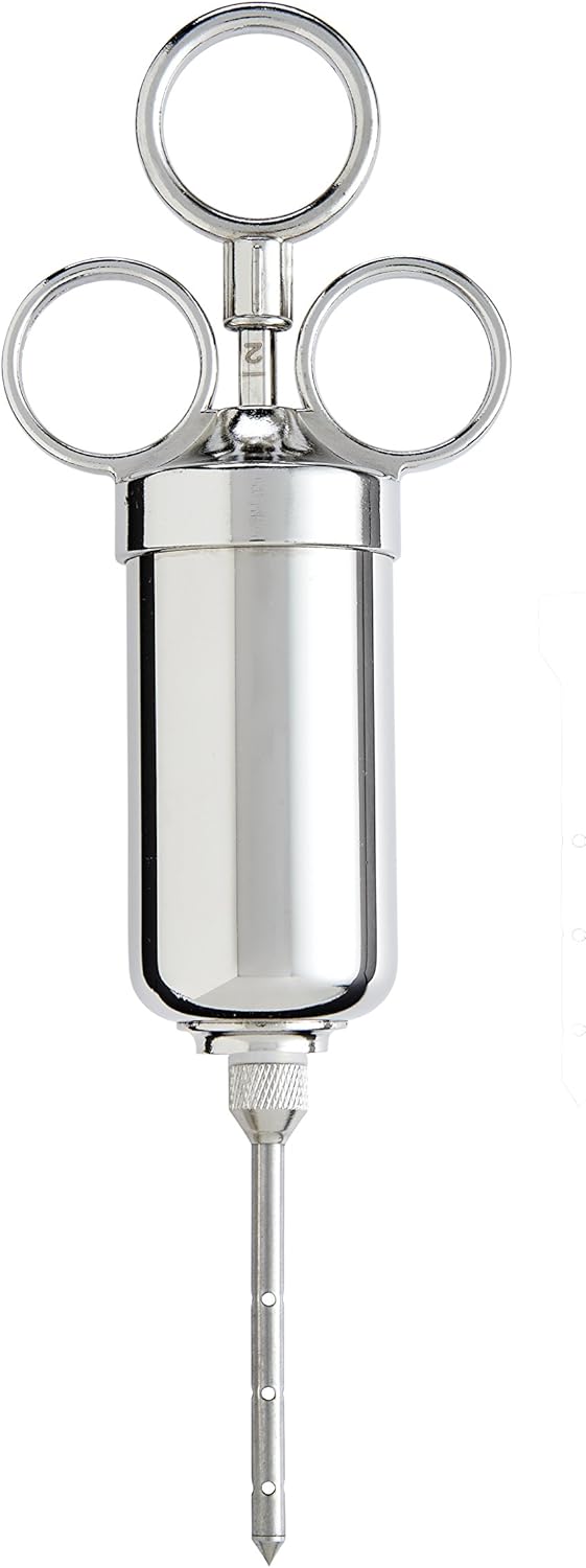 HIC Roasting Meat Marinade Injector Needle, 9Inches x 3