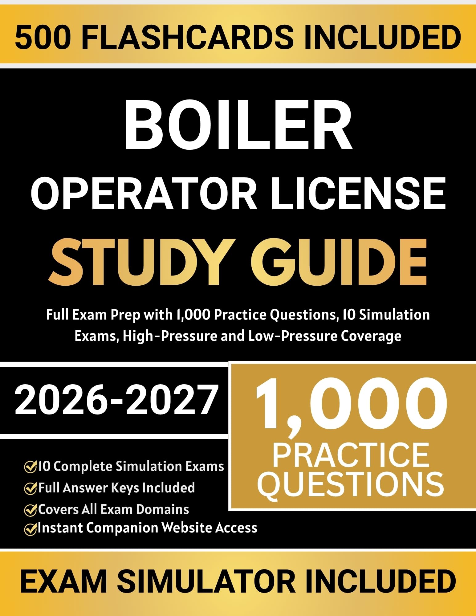 Préparation Boiler Operator : Réussir l'examen avec 10 simulations