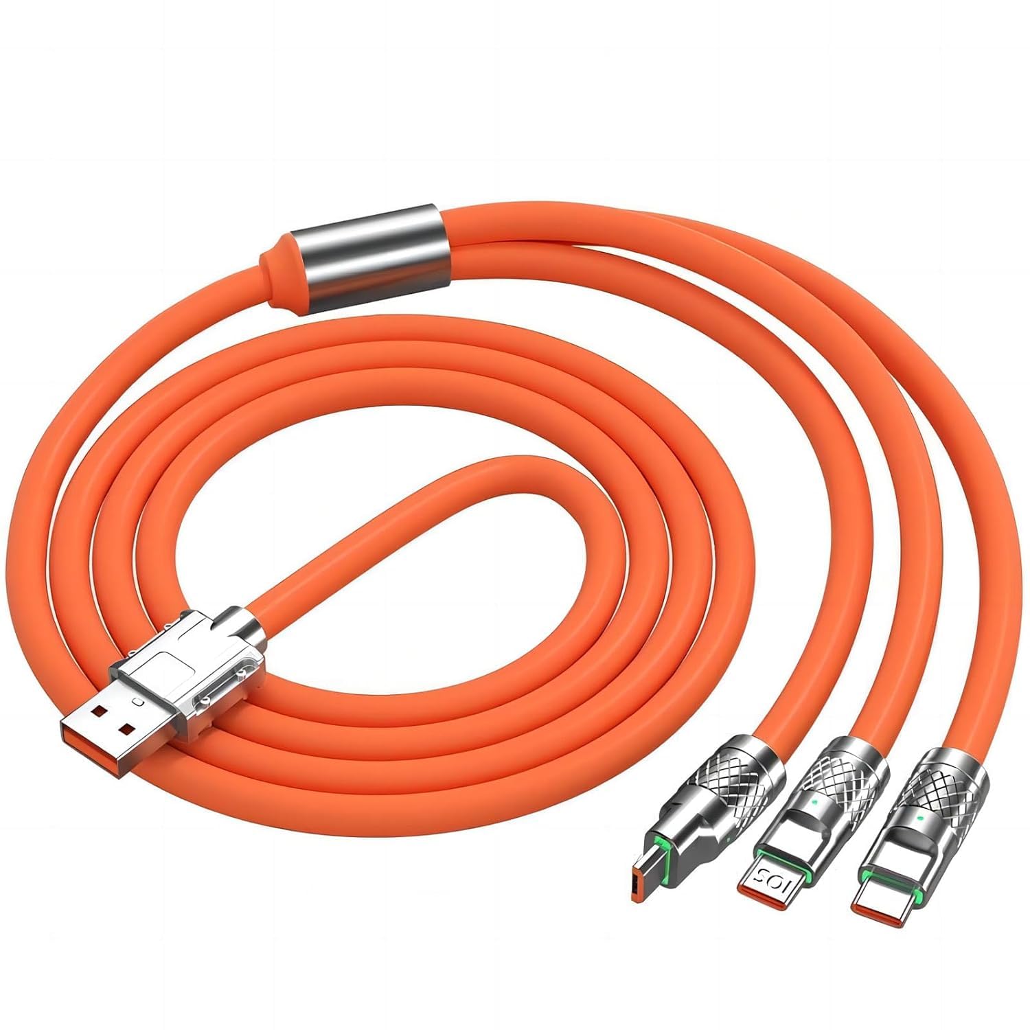 4FT Multi Charging Cable, 3 in 1 Multiple Charger Cable, Short Universal Charging Cable with 3 Different Port Micro/Type-C and Lightning Compatible with iPad/Phone 15 14 (B0DHSQM1NT) Amazon Price History, Amazon Price Tracker