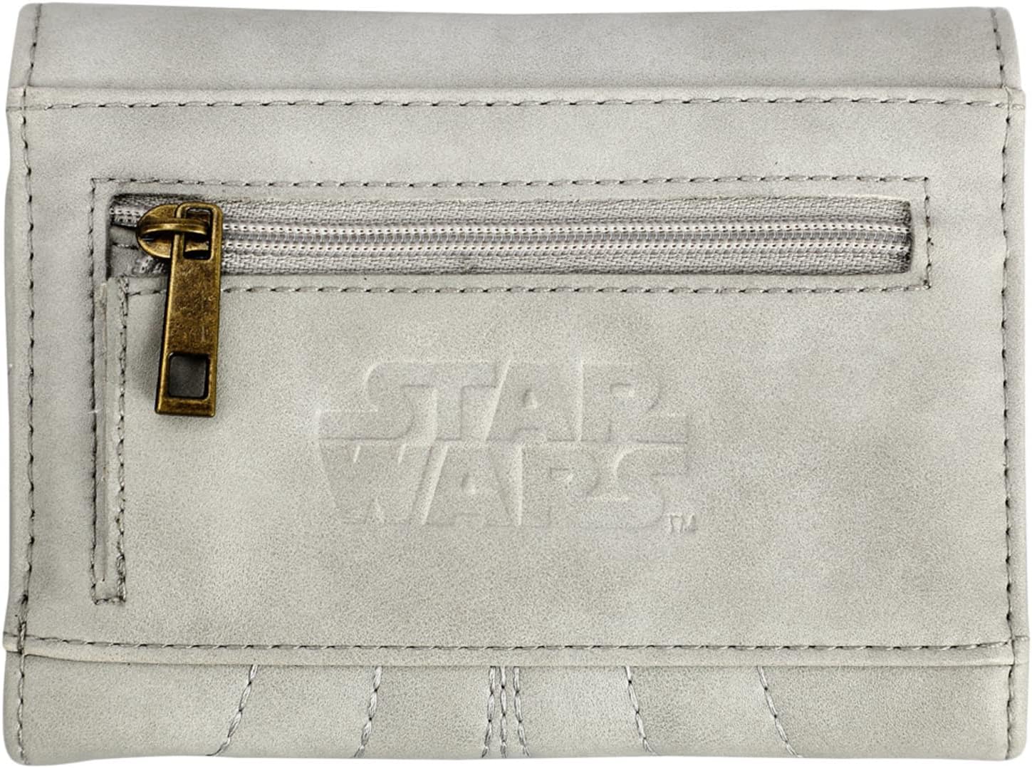 Bioworld Star Wars' Princess Leia Wallet with Rebel Metal Badge Cosplay