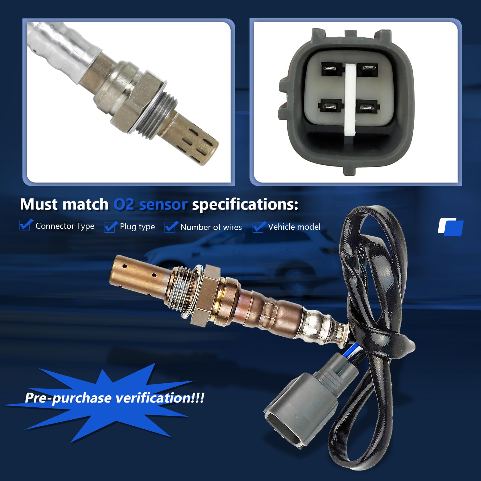 Amazon.com: Maxfavor 234-9010 Upstream Air Fuel Ratio O2
