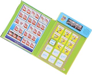 Learn Arabic Sound Book, Interaction Educational Electronic Arabic Sound Book Clear Pictures Vocabulary for Daily Play