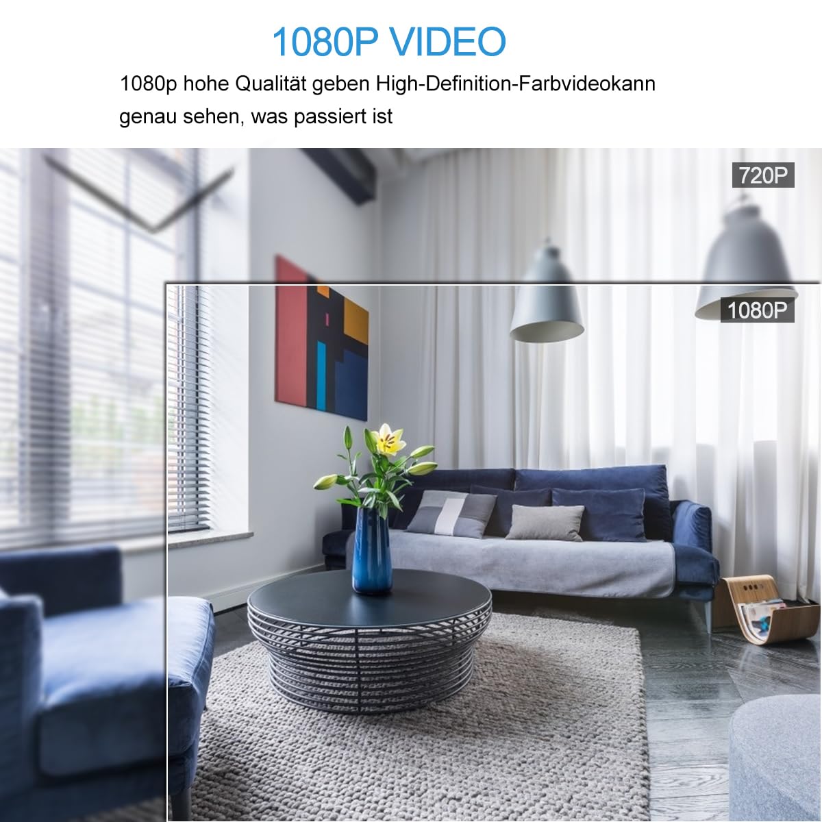 Mini Überwachungskameras 1080P USB Mini Kamera Ohne WLAN