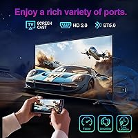 Vista 7 de Android 14.0 TV Stick 2026, X88 PRO T1 Android TV Stick 2GB RAM 16GB ROM with RK3518 Quad-Core WiFi6 BT5.0 4K HD Video Output for Smart TV