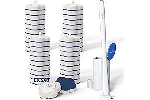 Disposable Toilet Cleaning Wand Set: Say Goodbye to Grimy Toilets!