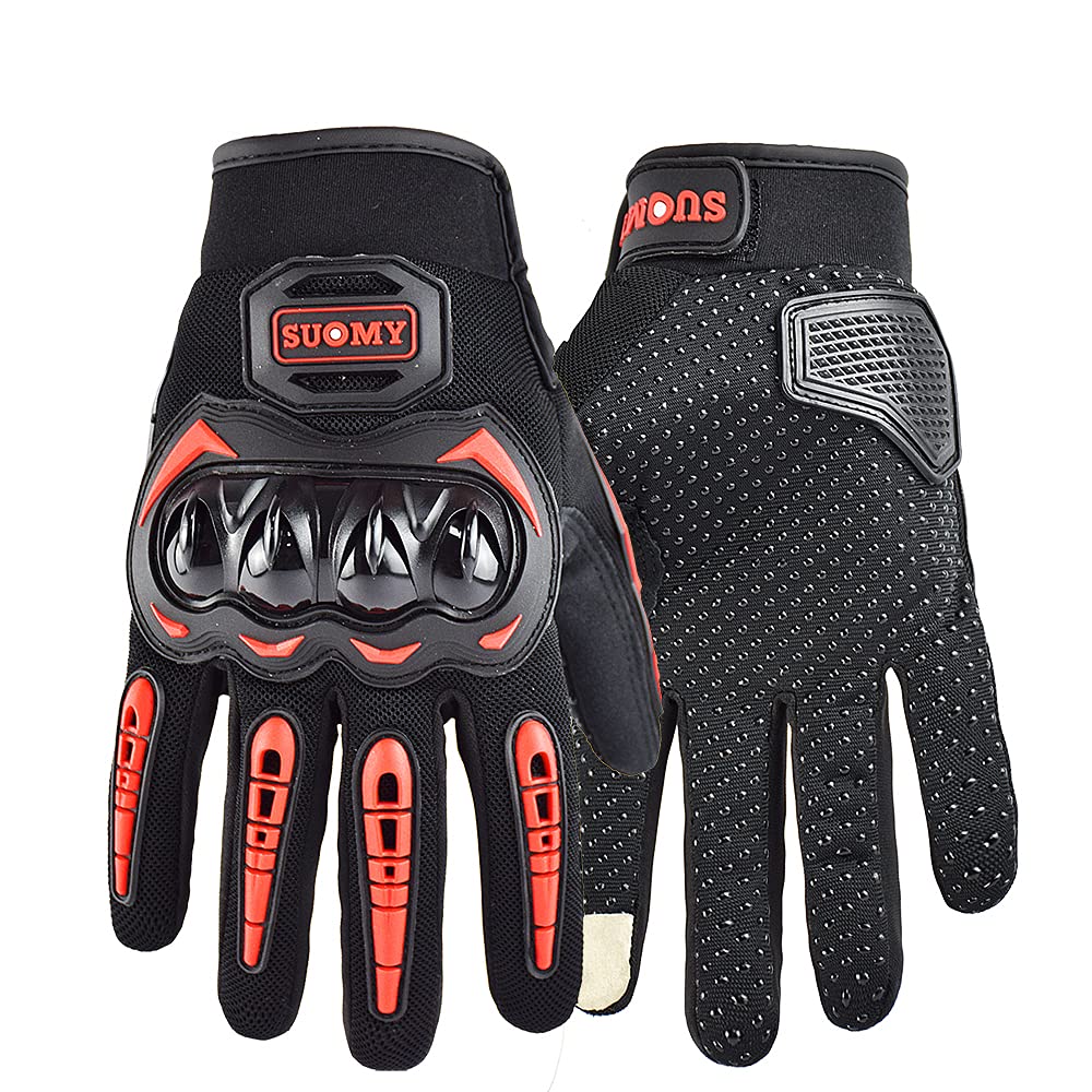 Motorrad Handschuhe Motorradhandschuhe Sommer Mesh Atmungsaktiv Moto Handschuhe volle Finger Männer Frauen Touchscreen Motocross Reithandschuhe Motorrad Handschuh Herren ( Color : 5 , Size : XXL ) Auto & Motorrad