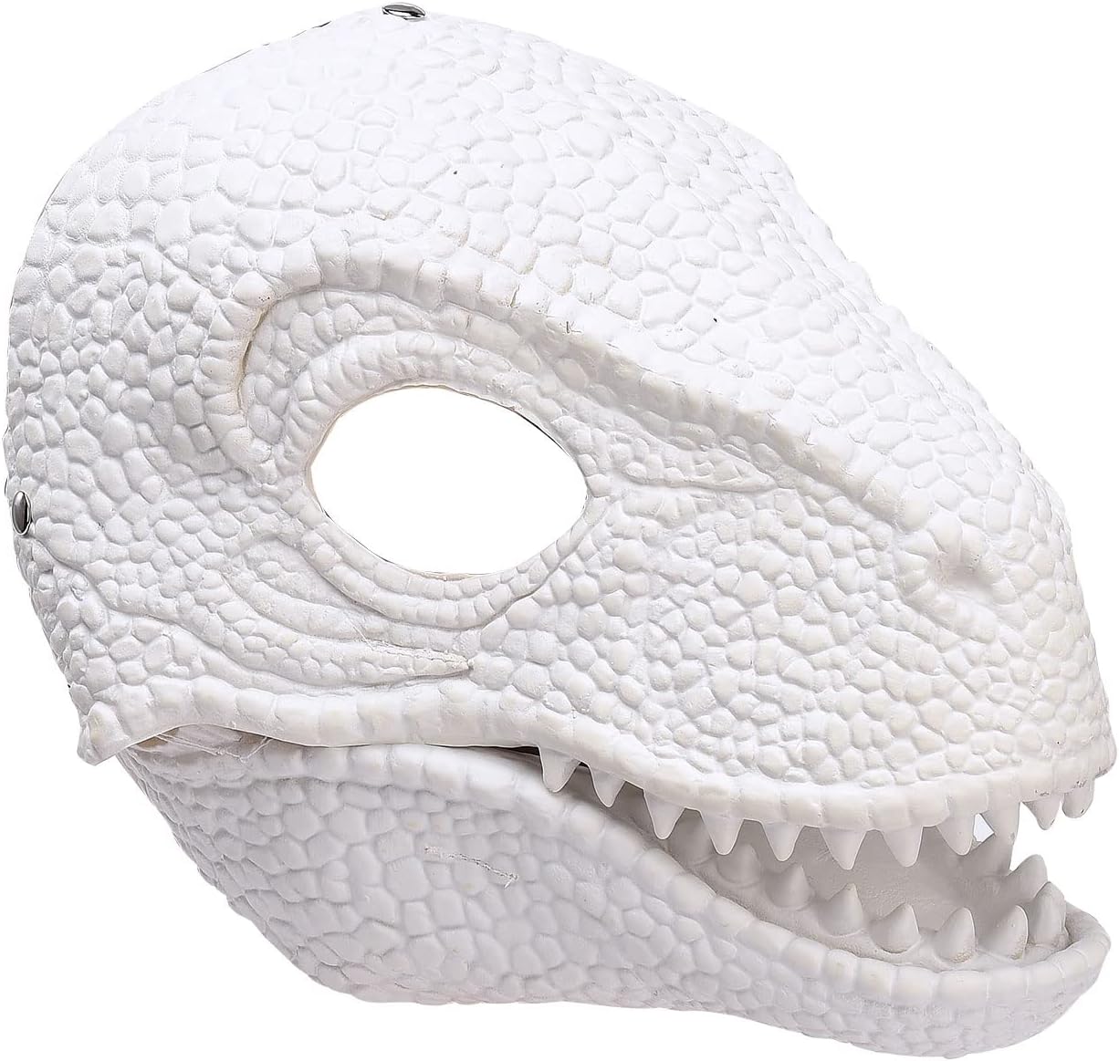 Firlar Dinosaur Mask Moving Jaw, Halloween Mask Latex Tyrannosaurus Rex Mask, Dinosaur Head Cosplay Mask Party Masquerade