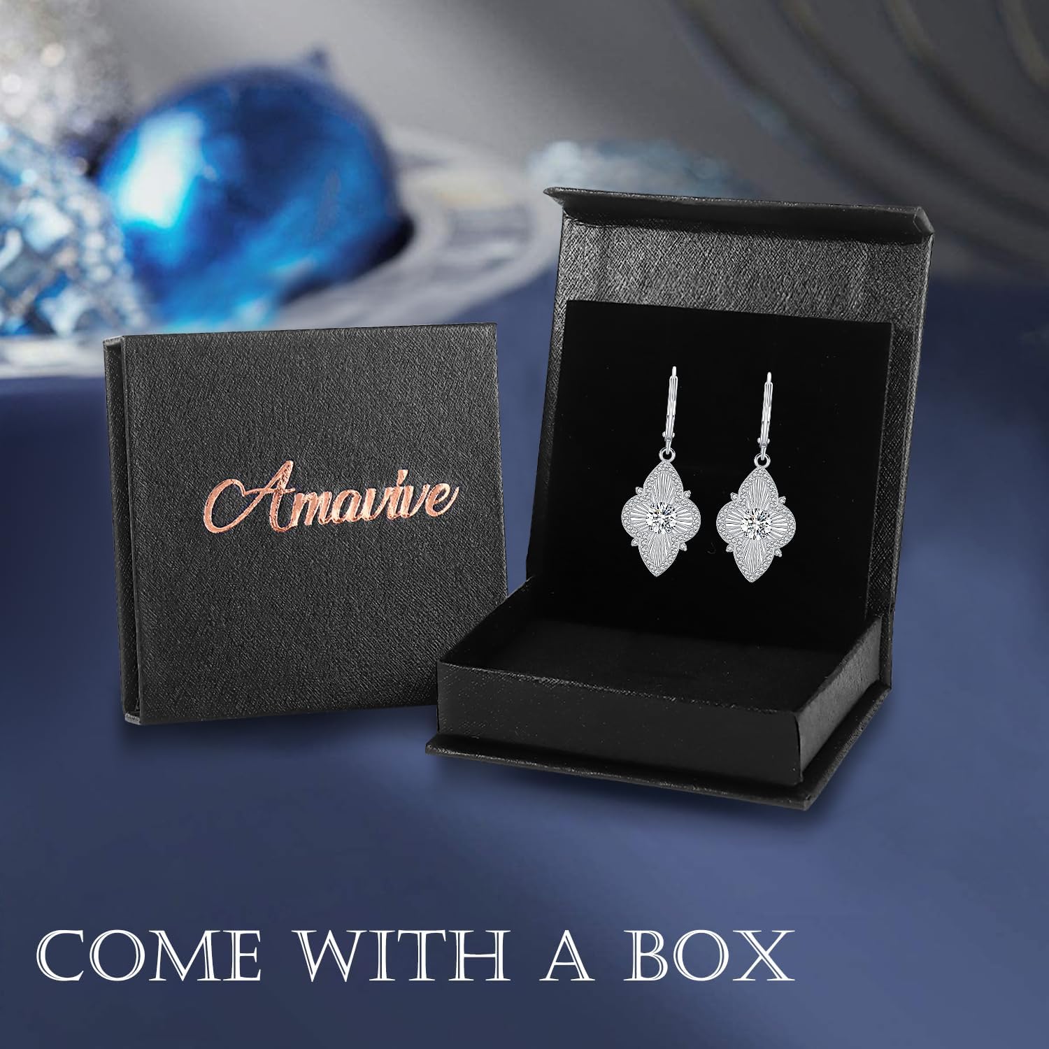 Rise From the Ashes Phoenix/Cat/Butterfly Dangle Earrings for Women with Crystals 925 Sterling Silver Cute Fashion Sparkly Hanging Dangly Dangling Earrings Jewelry Aretes de Mujer de Moda Amavive