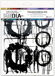 Frames & Figures Set 1 Transparencies - Dina Wakley