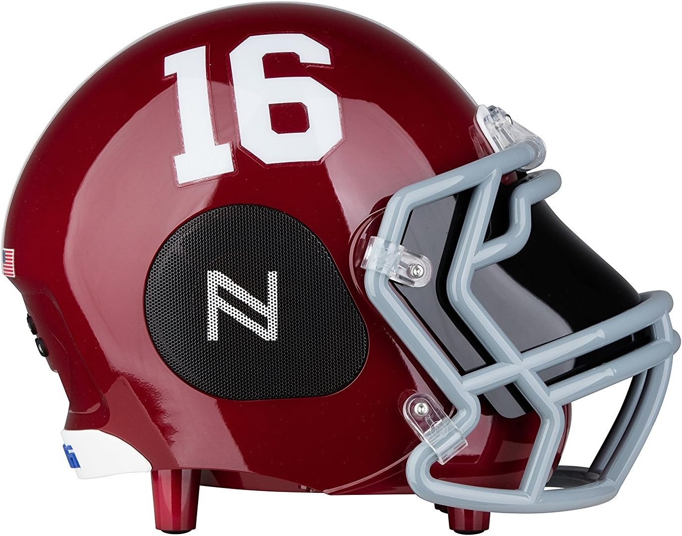 Nima Athletics NCAA College Football Alabama Crimson Tide Helmet, Wireless Bluetooth Speakers and Portable Surround Sound, Medium Size (Officially Licensed NCAA Football Helmets)