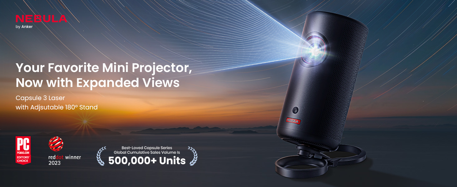 Amazon.com: Nebula Capsule 3 Laser With Nebula Foldable Stand