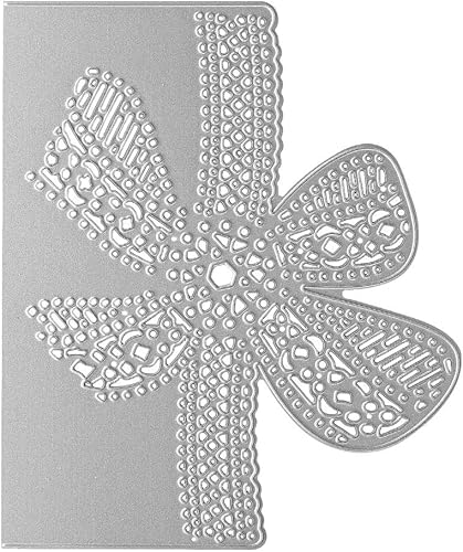 Plantillas de corte de marco de moño metálico, plantillas de troquelado de moño, plantillas de estampado en relieve, molde de plantilla para álbumes