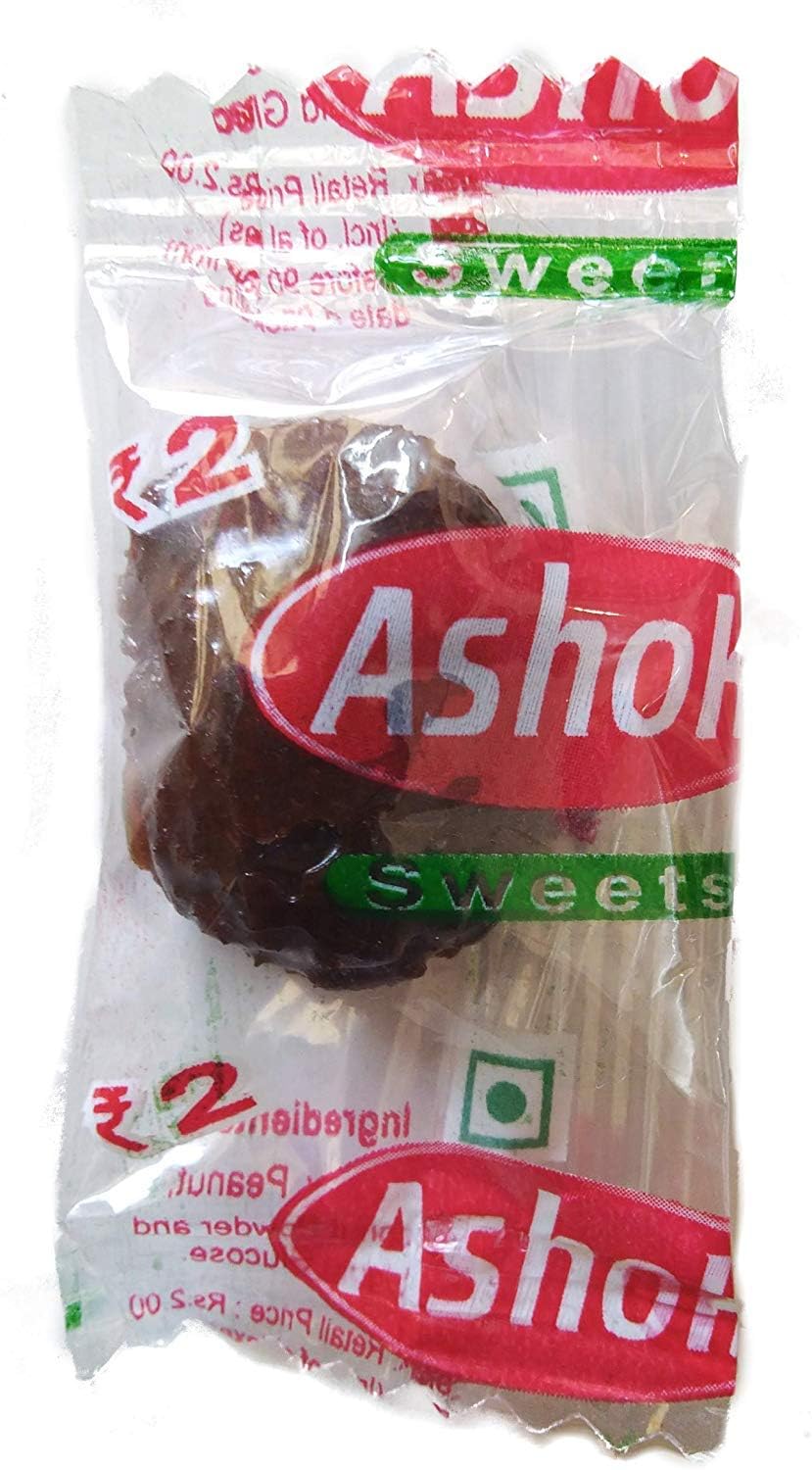 Kamarkat - Coconut Jaggery Candy - Pack of 75 Pieces - Chennai Special