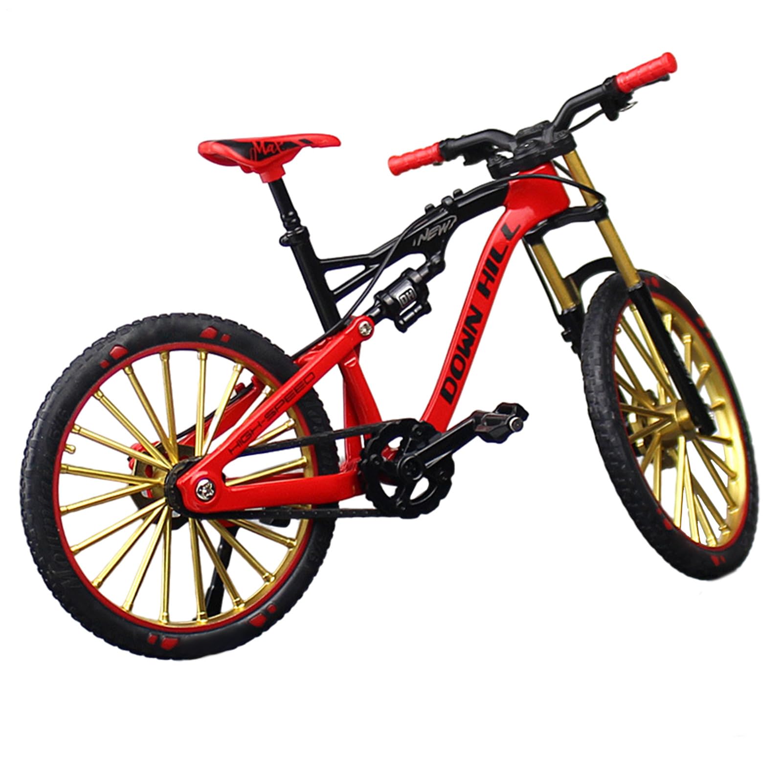 Mini Finger Mountain Bikes 1:10 Scale Finger Mountain Bike Mini Bikes Model Alloy Racing bicycl Model, Miniature bicycl Ornament, Office Desktop Racing Toys Fashion Diecast Bicycles Models
