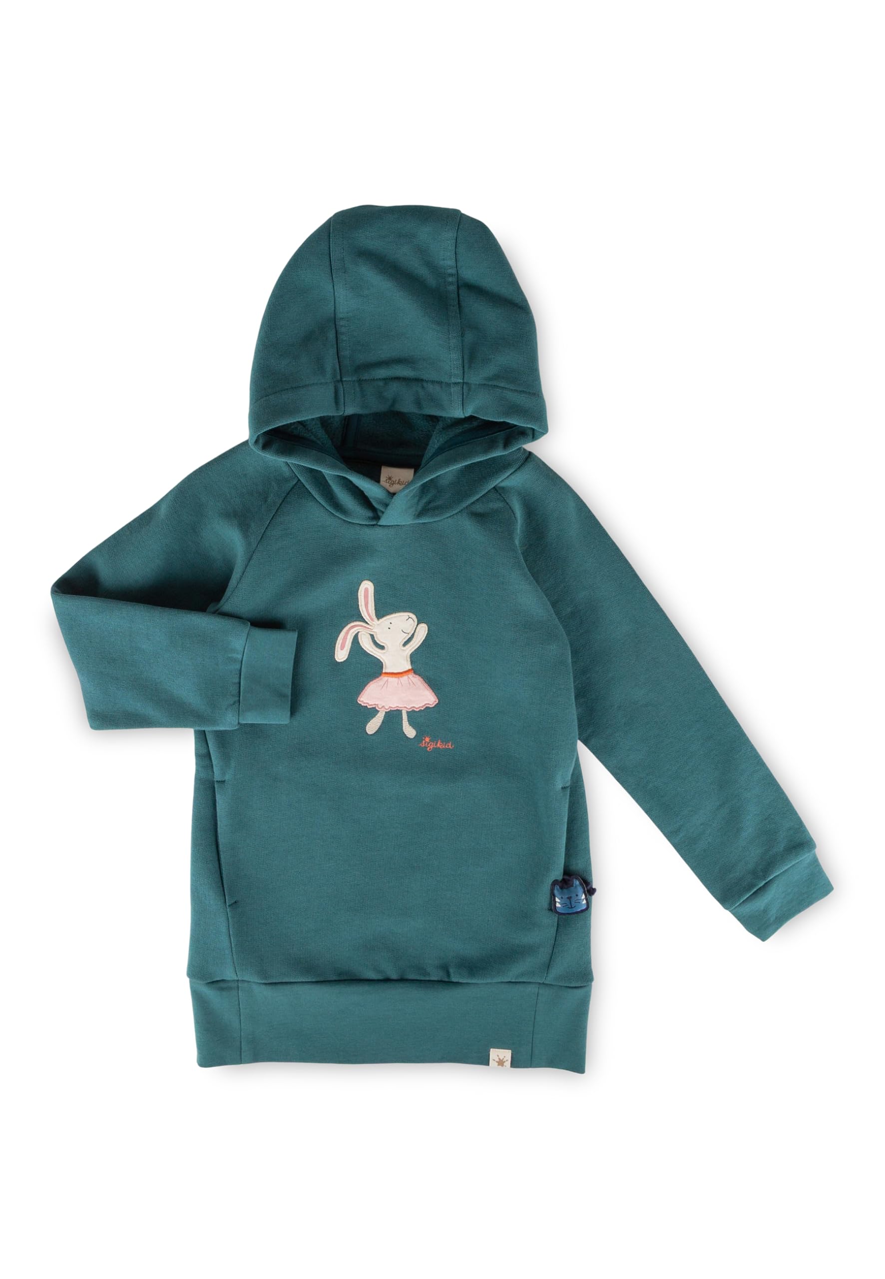 Sigikid Vestido infantil de algodón orgánico para niñas