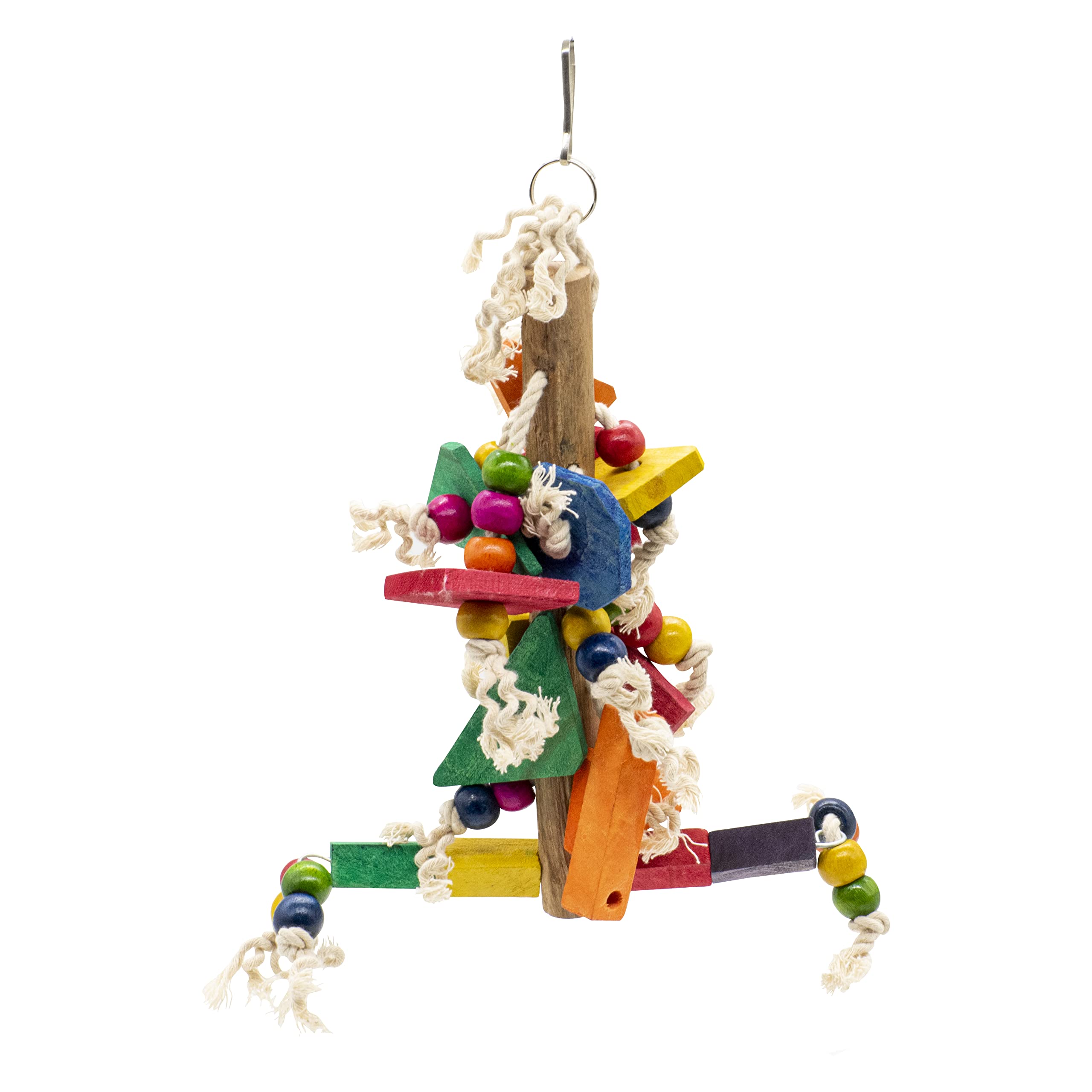 GREENBIRDS Toys Colorful Abstract Chew Hanging Cage Toy for Parrots - Handmade Chew Toy - for Relaxing of Bird Parrots, Cockatiel, Lovebird, Budgerigar, Finches Small & Medium Birds Parrot (B0BR8PDMRN) Amazon Price History, Amazon Price Tracker