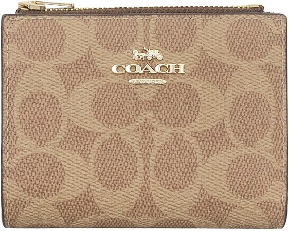 Amazon | [コーチ] 財布(二つ折り財布) FCW803 CW803 タン×ブラウン