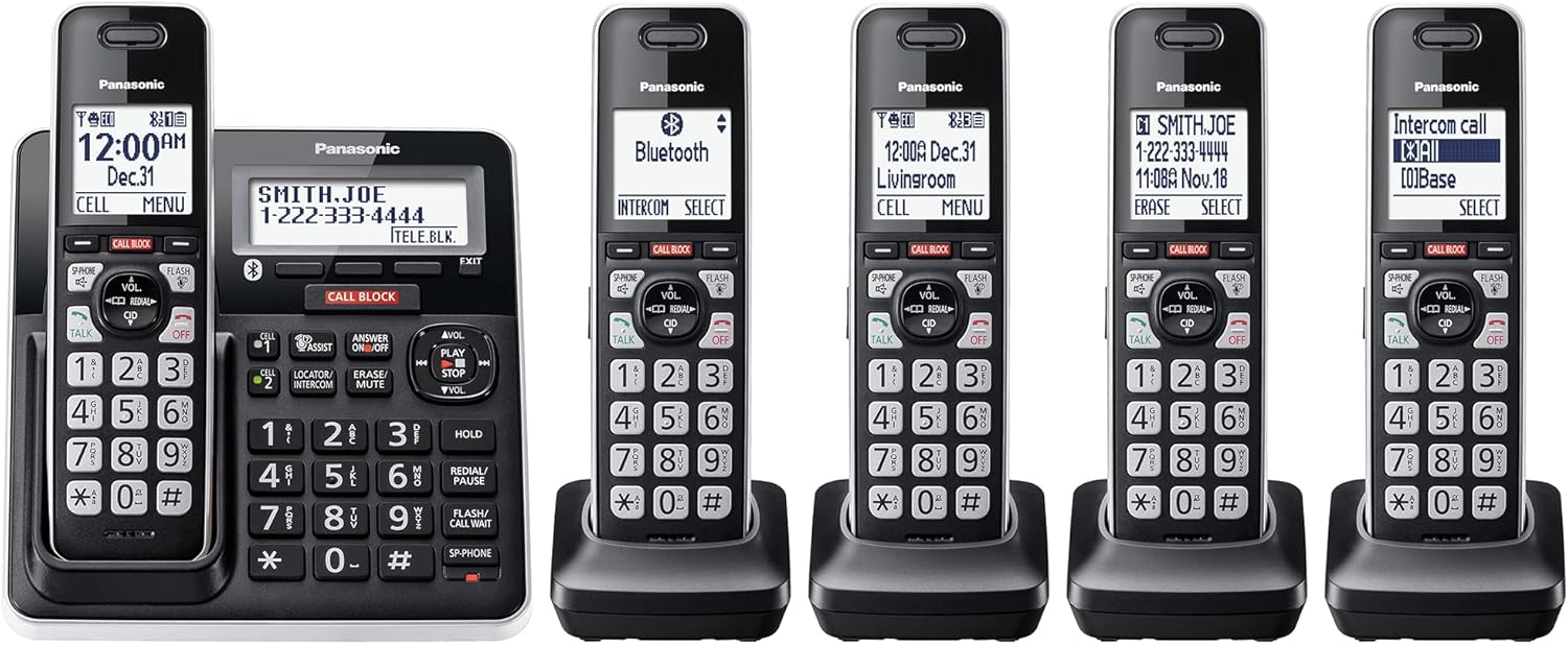 Panasonic Cordless Phone with Advanced Call Block