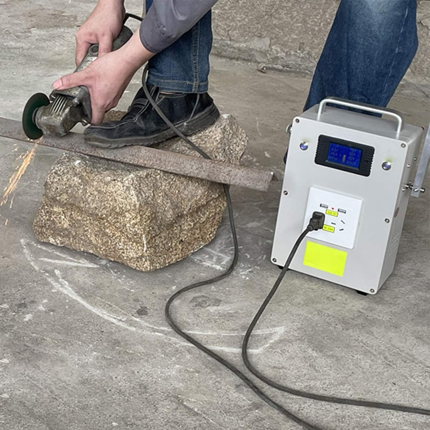 500W All-Steel Hand Crank DC Generator With DC 12V AC 220V Outputs For Emergency Power And Outdoor Camping Use(260wh)