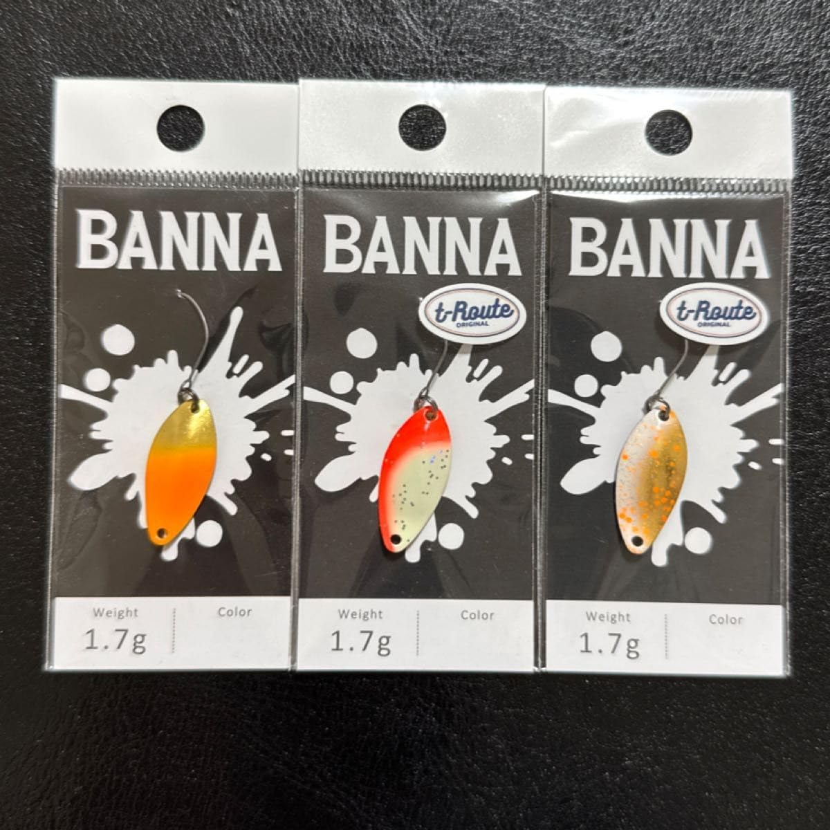 バンナ 1.7g 3点セット / ニュードロワー
