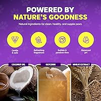 Vista 6 de Limpiador de patas de mascotas para perros y gatos, espuma limpiadora de patas de mascotas para limpiar, hidratar, suavizar y proteger las patas