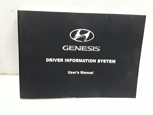 2011 Hyundai Genesis Driver Information Navigation System Users Manual