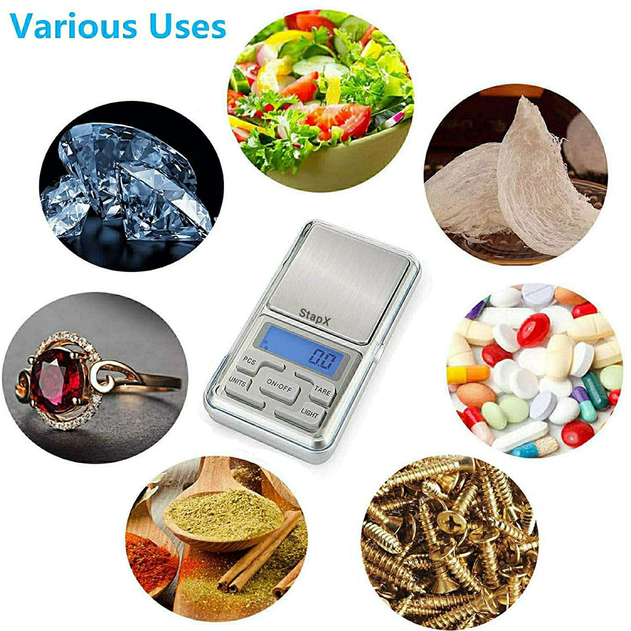 Digital Pocket Scale - 0.01g to 200g -5 Digital Pocket Scale - 0.01g to 200g -5