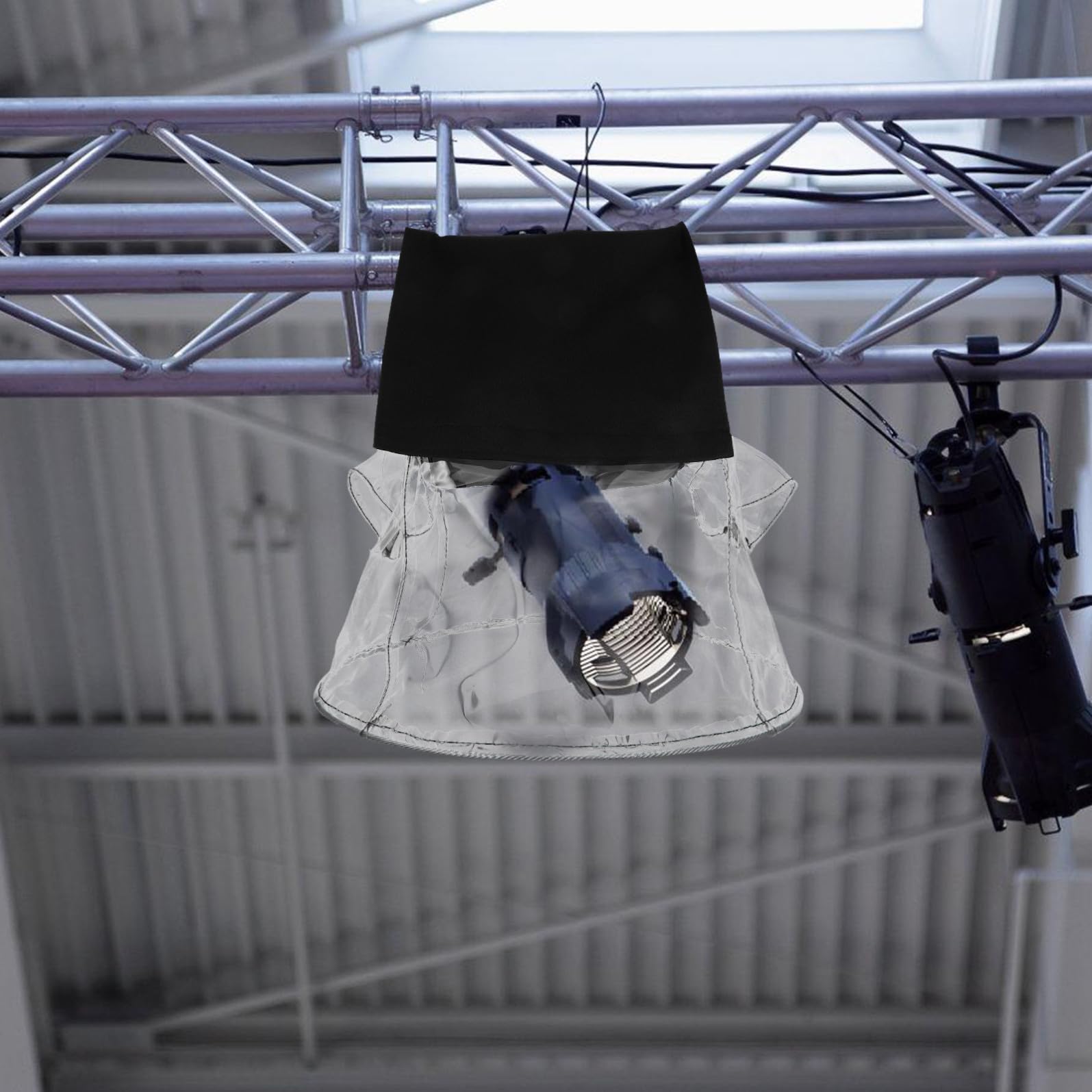Generico Copertura Antipioggia per Moving Head Light e Luci da Palco in Pvc con Ideale per Feste All'aperto
