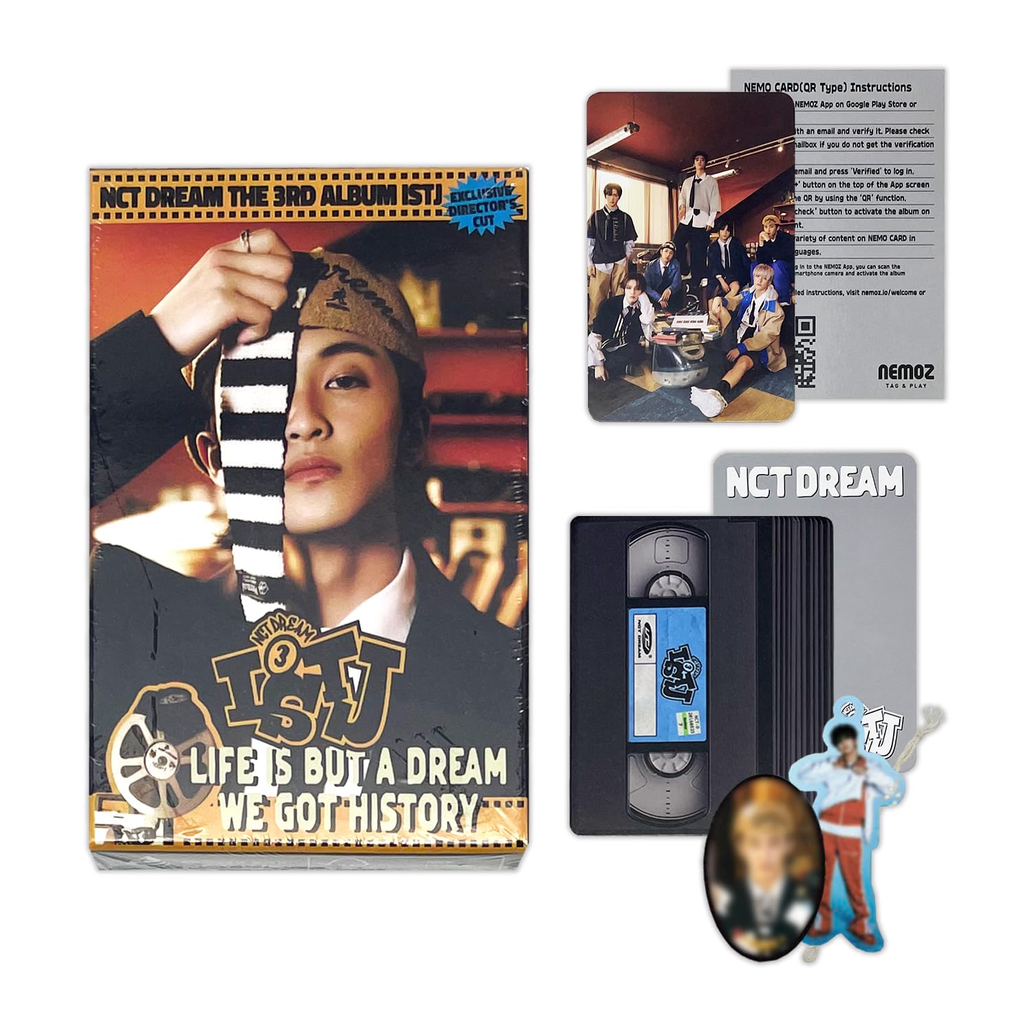 NCT Dream 3rd Album [ISTJ] (7DREAM QR Ver. - Mark Ver.) Package