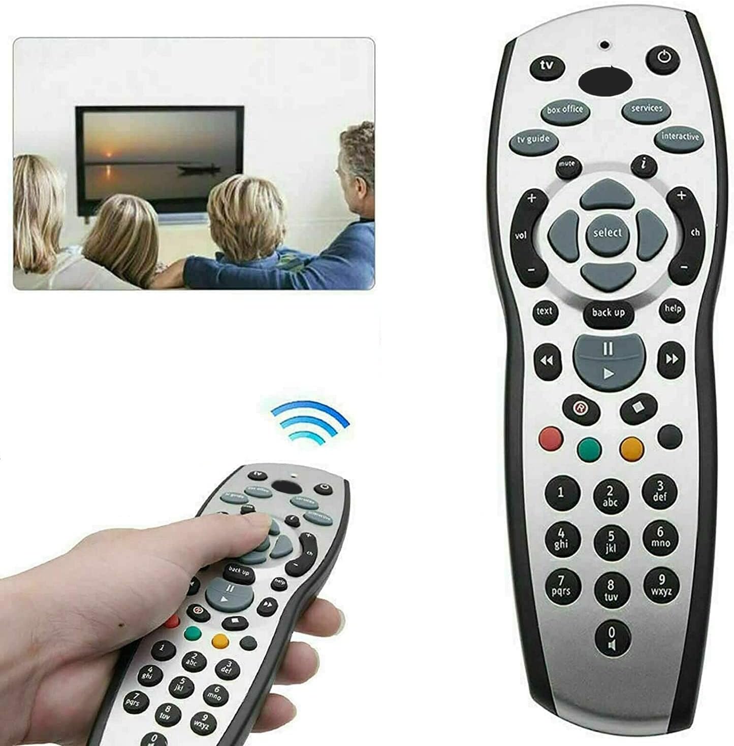 RUIZHI Replacement Remote Control Universal Smart TV Remote Controller
