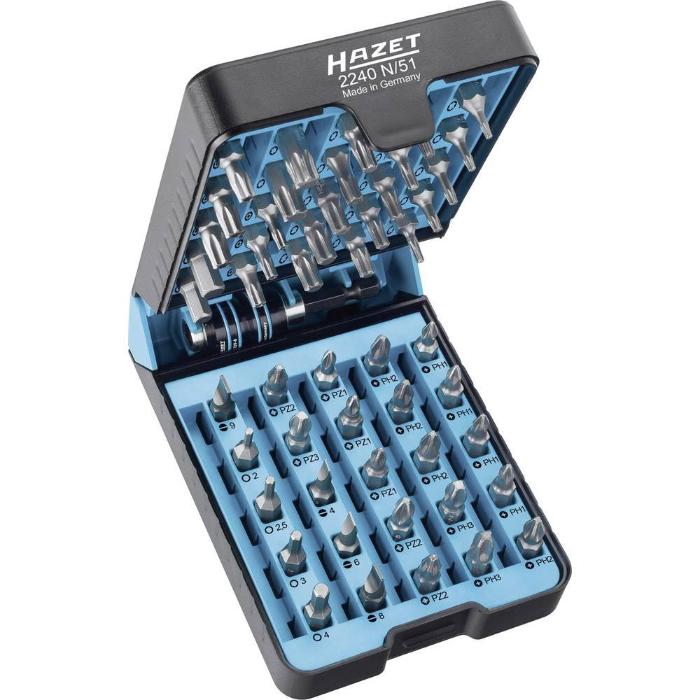 Amazon.com: HAZET Bite-Box 2240N/51 I 51-Piece Screwdriver Bit Set