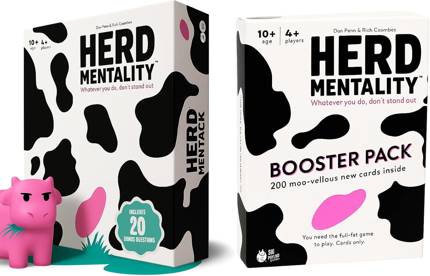 Herd Mentality Family Board Game + Expansion Pack | Hilarious Party Game for Adults, Teens & Kids | Easy to Learn, Great for Big Groups, Family Fun & Game Night