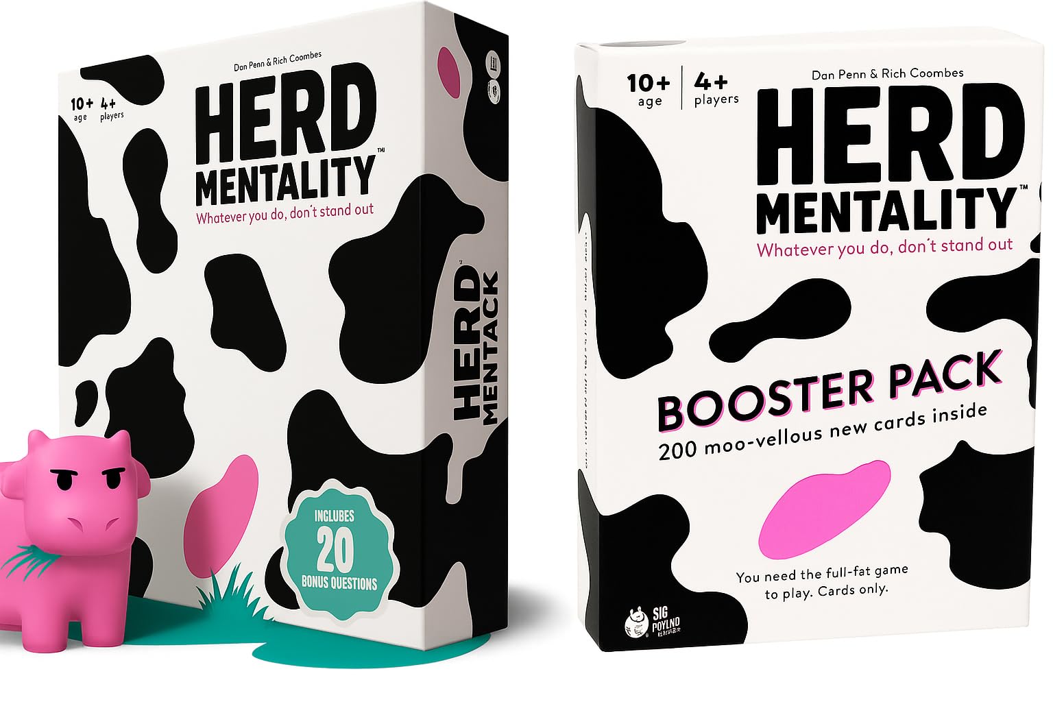Call of the Herd 4枚セット Amazon.com: Herd Mentality Family Board Game + Expansion Pack
