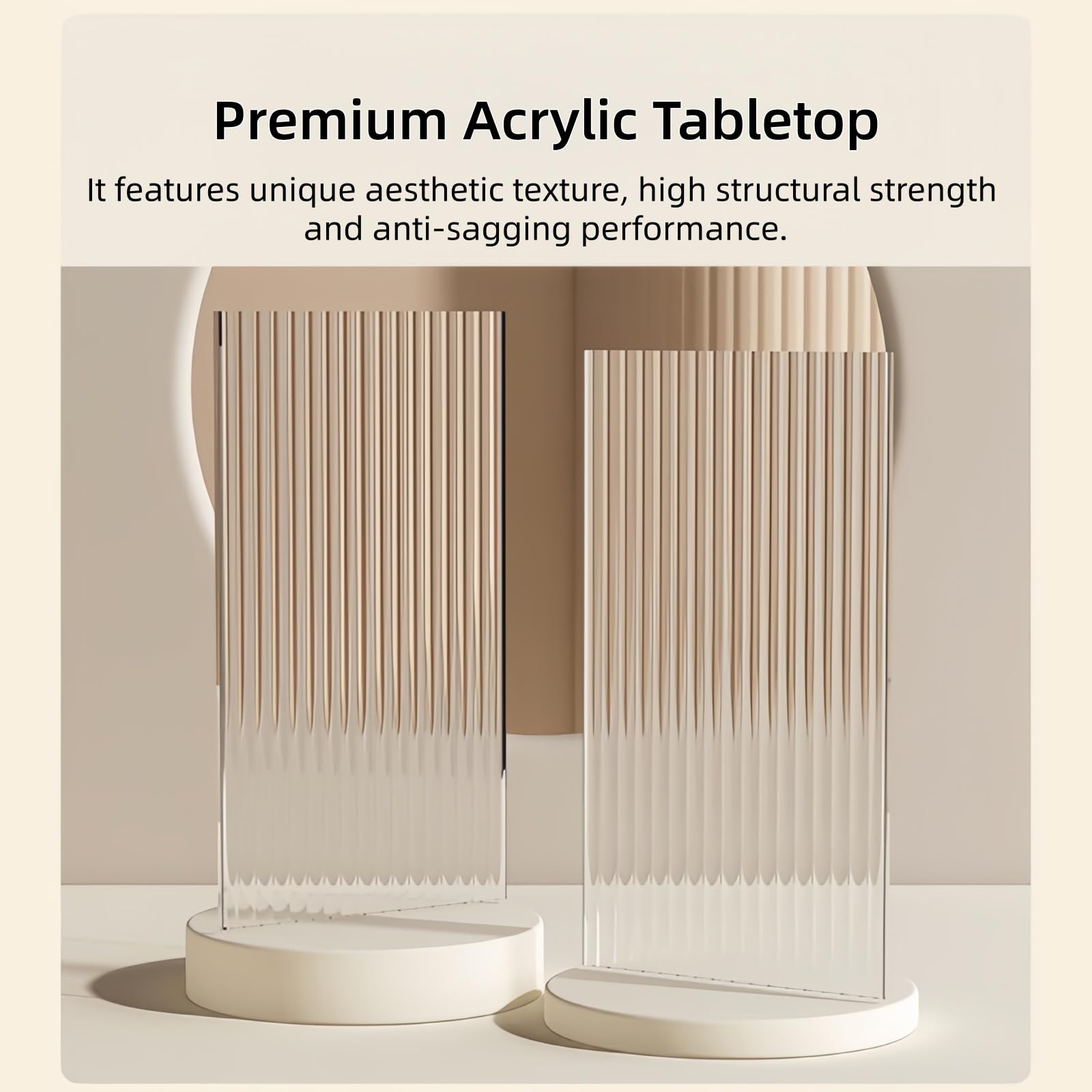 Tavolino Pieghevole,Tavolino Vassoio Struttura X Bambù,Piano Rimovibile | Comodino Pieghevole Compattico,Facile Riporre Spazi Ridotti,per Divano,Comodino(Bamboo Tabletop)