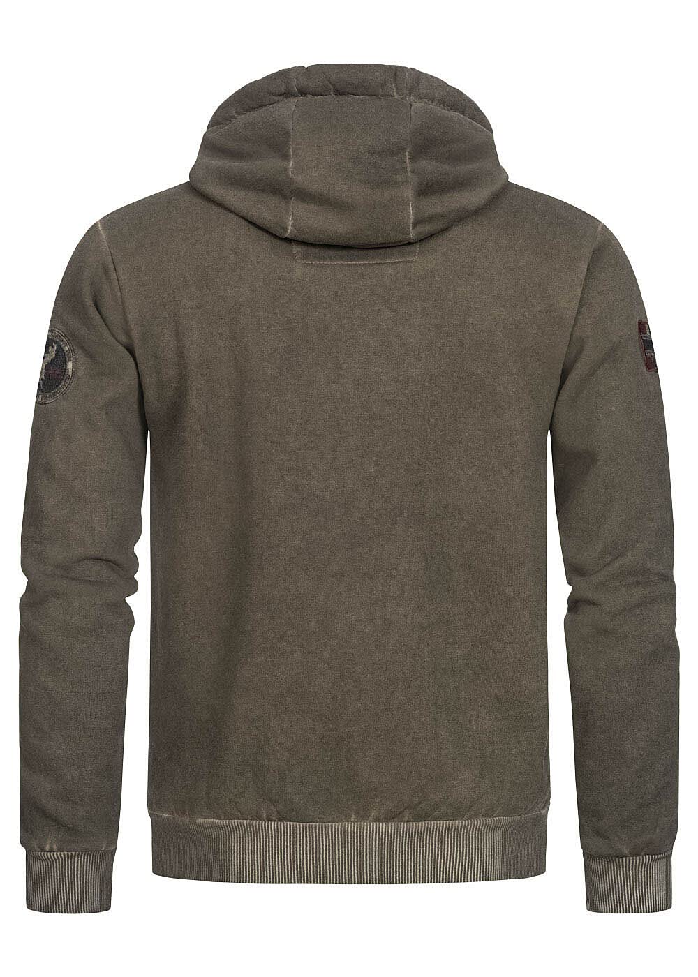 Geographical Norway Gimdo Men - Sudadera con Capucha y Bolsillo Tipo Canguro para Hombre - Sudaderas con Logo para Hombre - Sudadera de Manga Larga con Capucha