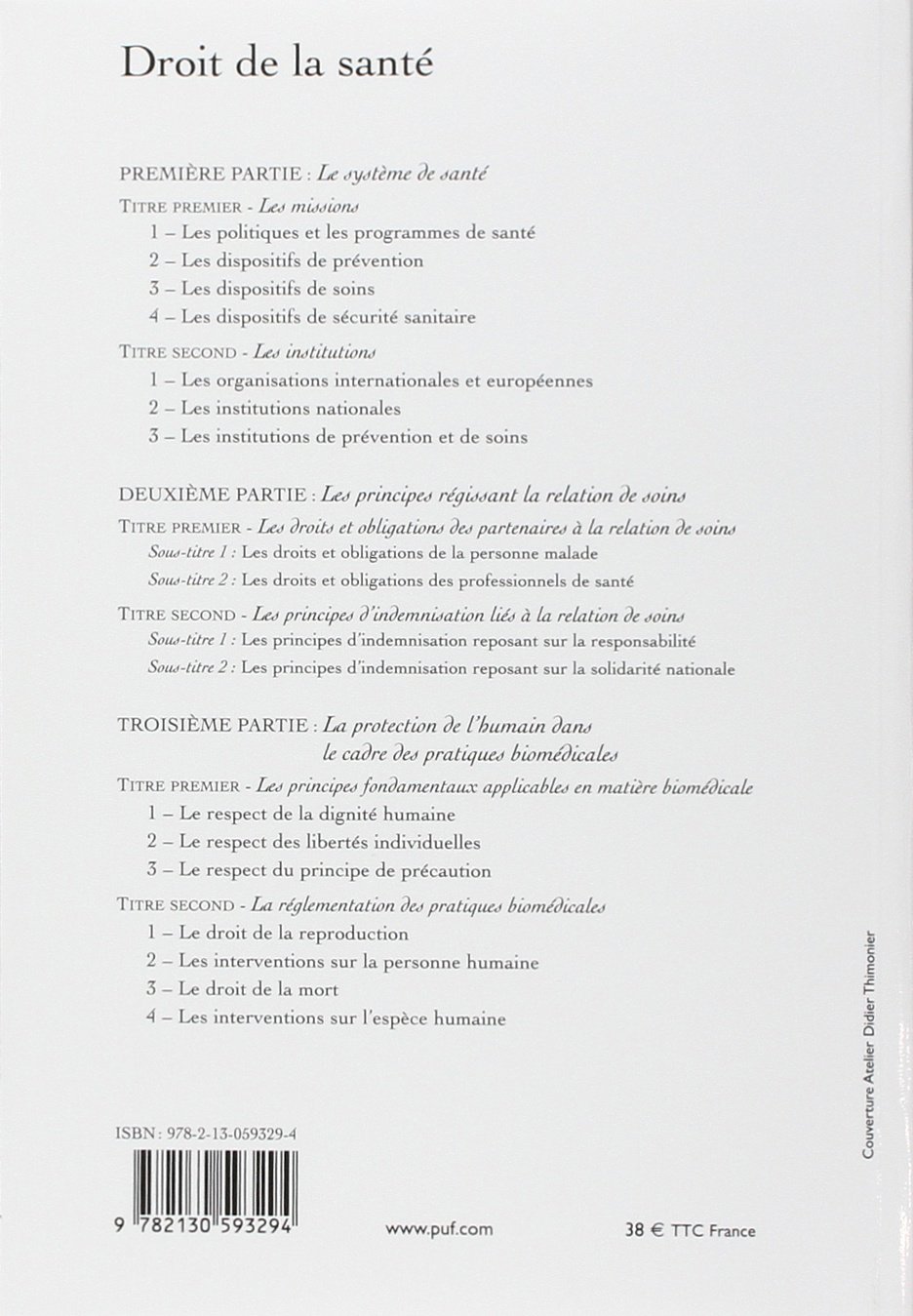 Droit de la santé