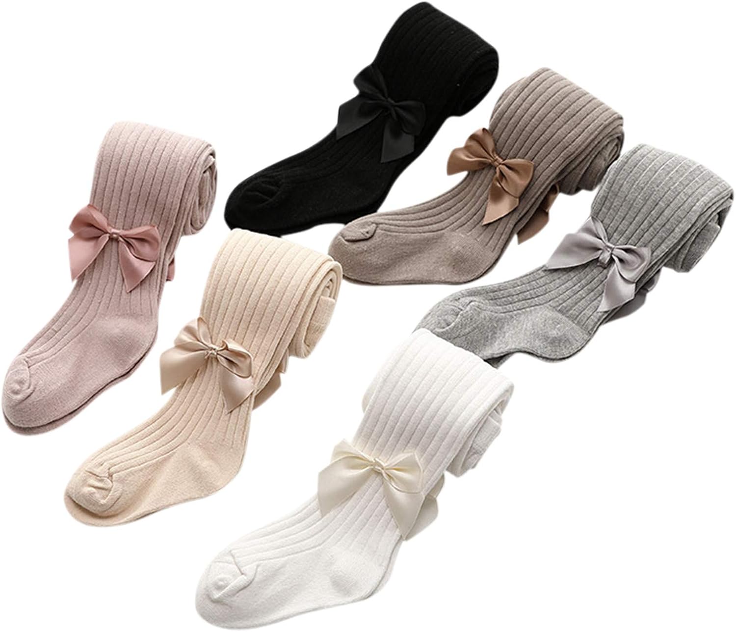 Toddler Baby Girls Fleece Lined Pantyhose Warm Leggings Stockings Kids Cable Knitted Cotton Tights