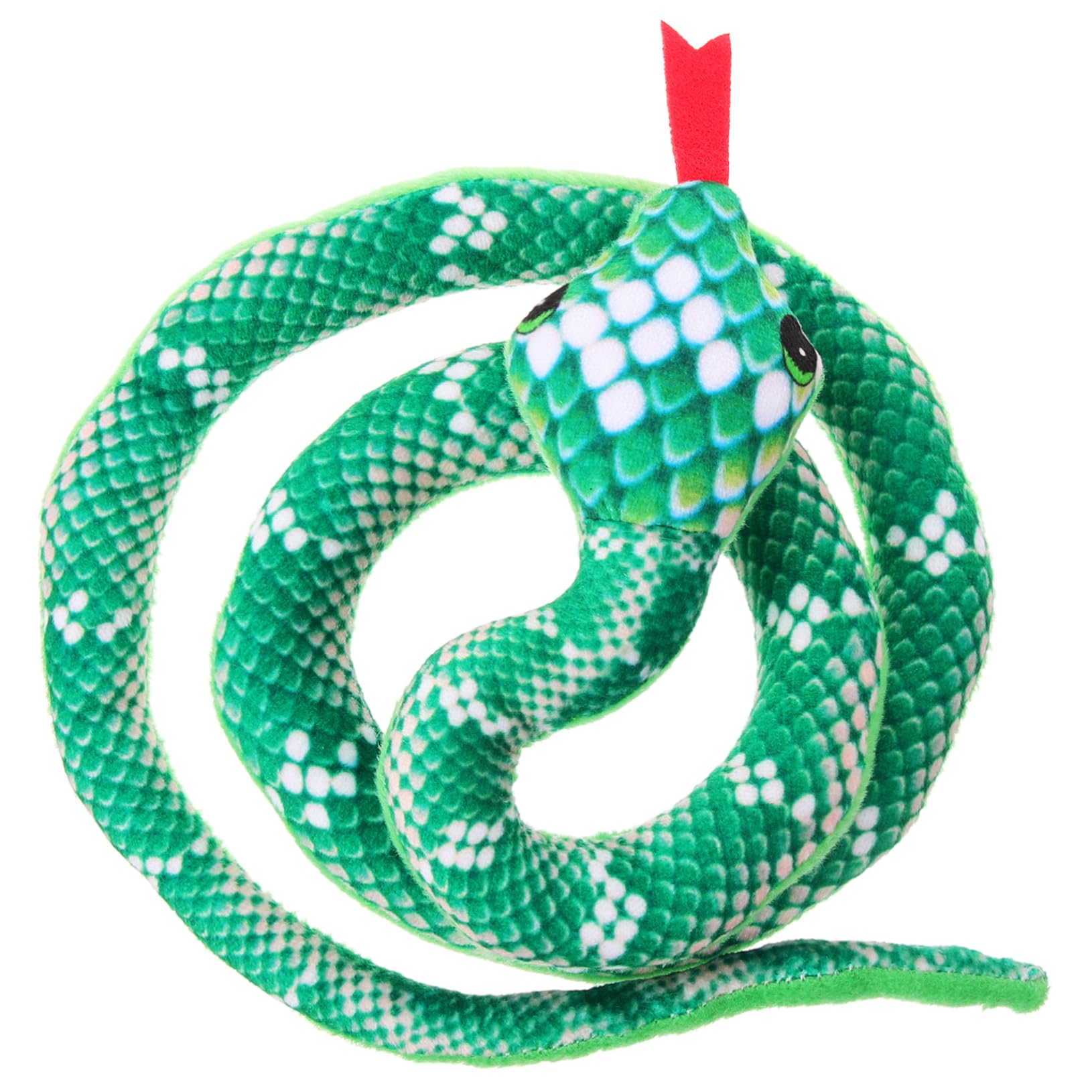 ibasenice Serpent Peluche pour Chat Dintérieur avec Herbe à Chat Naturelle à Mâcher Interactif Antistress pour Adultes