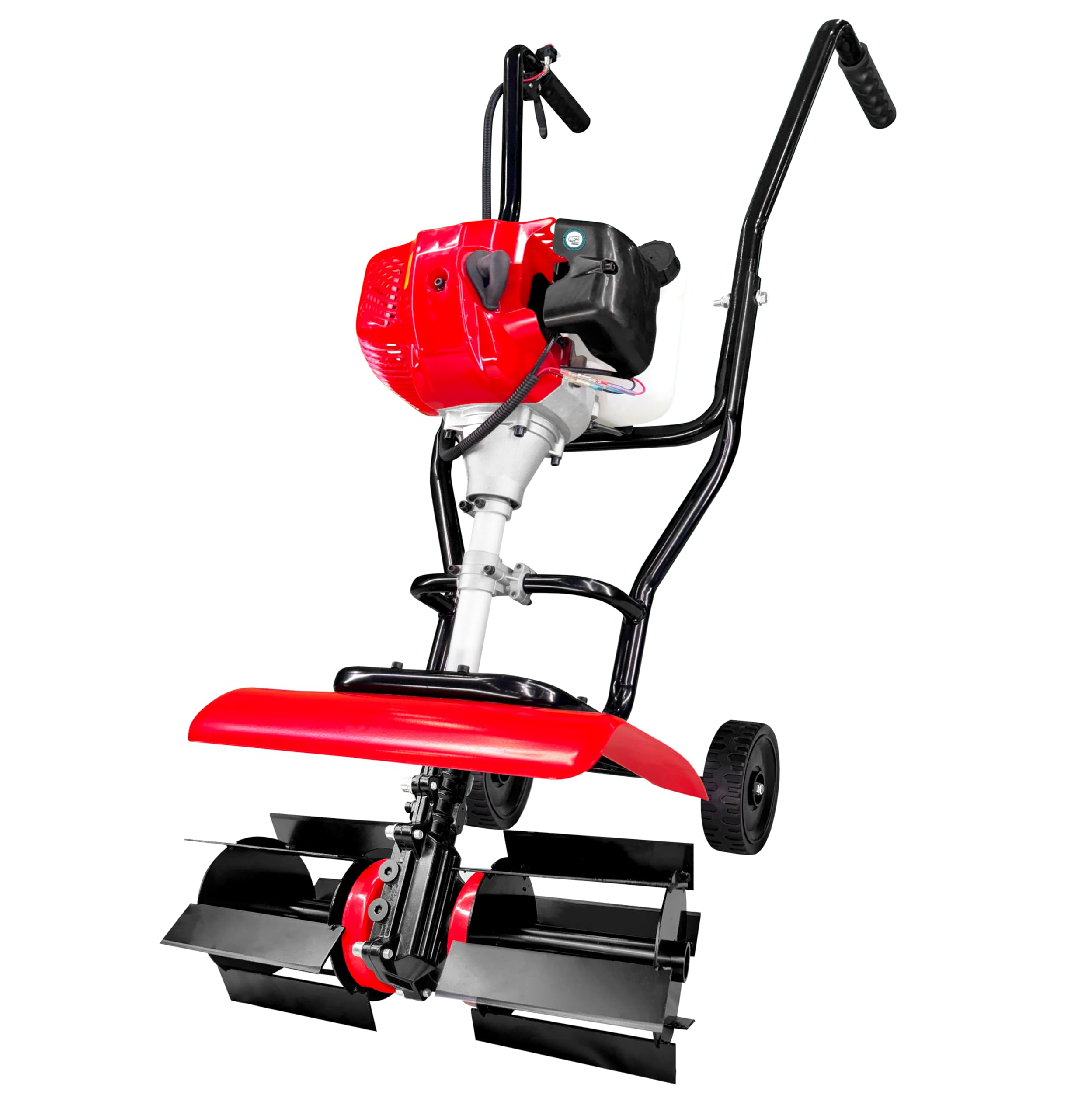 DVI 52CC Tiller/Cultivator/Weeder with 2 Stroke High Power Petrol Engine for Weeding,Cultivating in Every Type of Soil | with Flat Type Weeder Attachment | for Cultivating to Prepare Soil-image-47