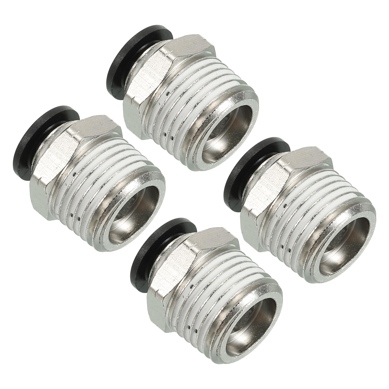 Tuyau pneumatique 10mm raccord à pousser mâle 1/2" NPT droit connexion rapide air eau