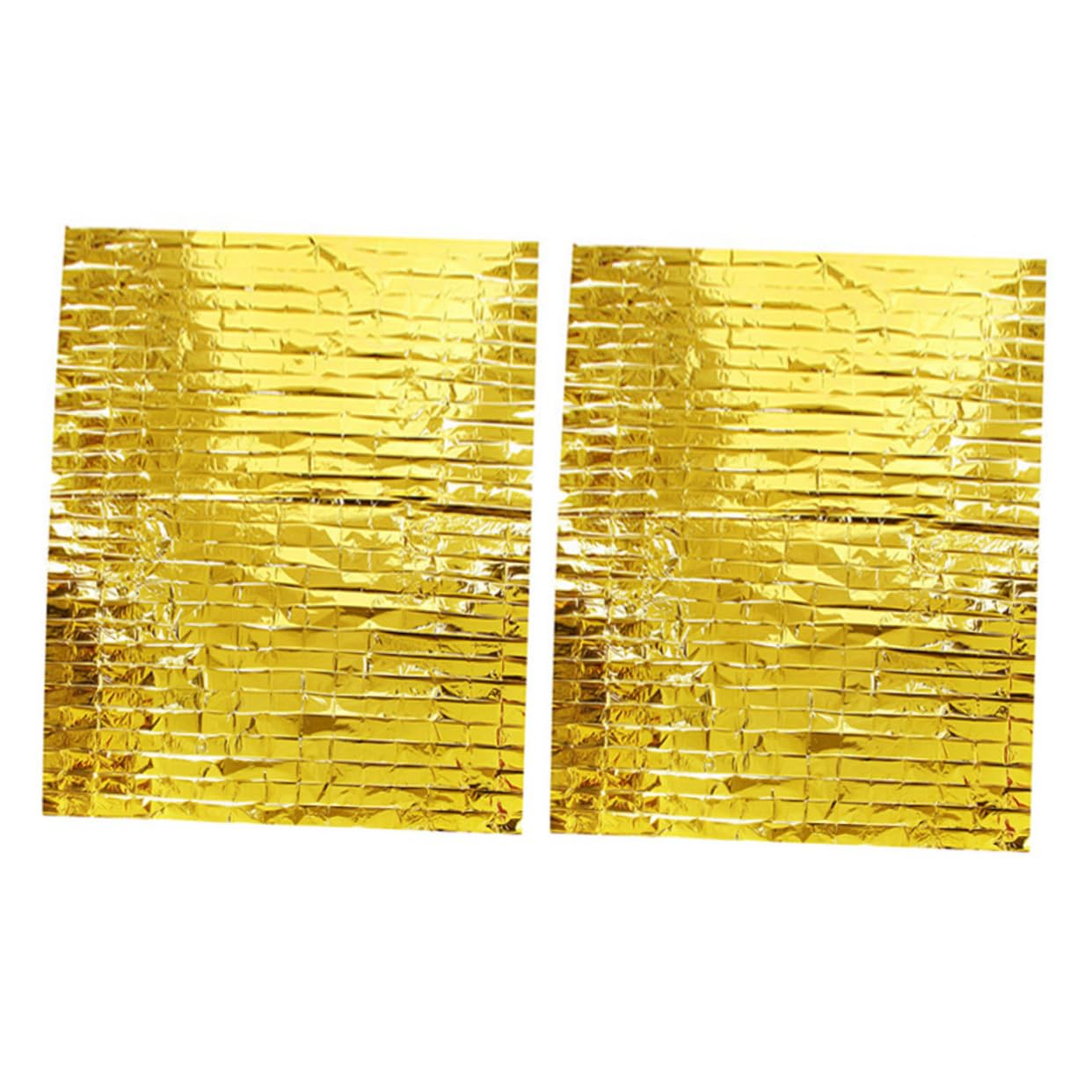 NAMOARLY Emergency Blanket Aluminum Foil Outdoor Waterproof Thermal Survival Carpet