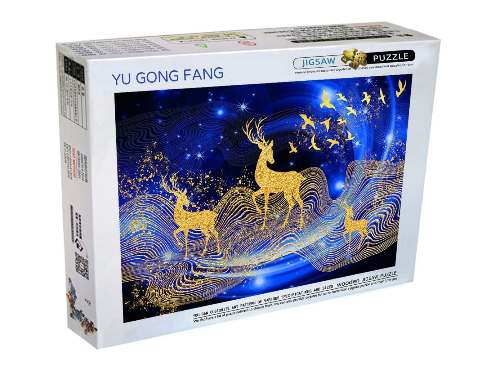 Puzzle in legno per adulti da 7000 pezzi da inviare regalo di benedizione Decorazione per feste di intrattenimento per il tempo libero