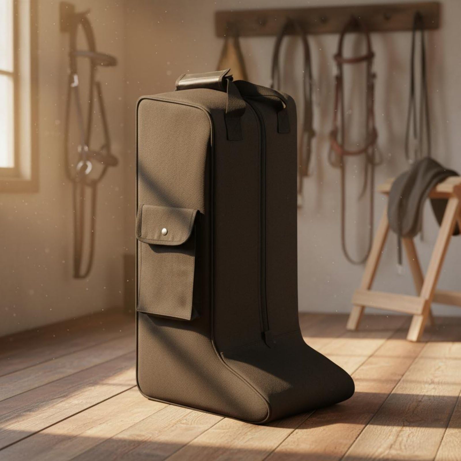 Custodia Scarpe Equestri Borsa Stivali Cavallo Sacca Calzature Porta Stivali con Design Robusto E Leggero Protezione da Usura E Bagnato Facile da