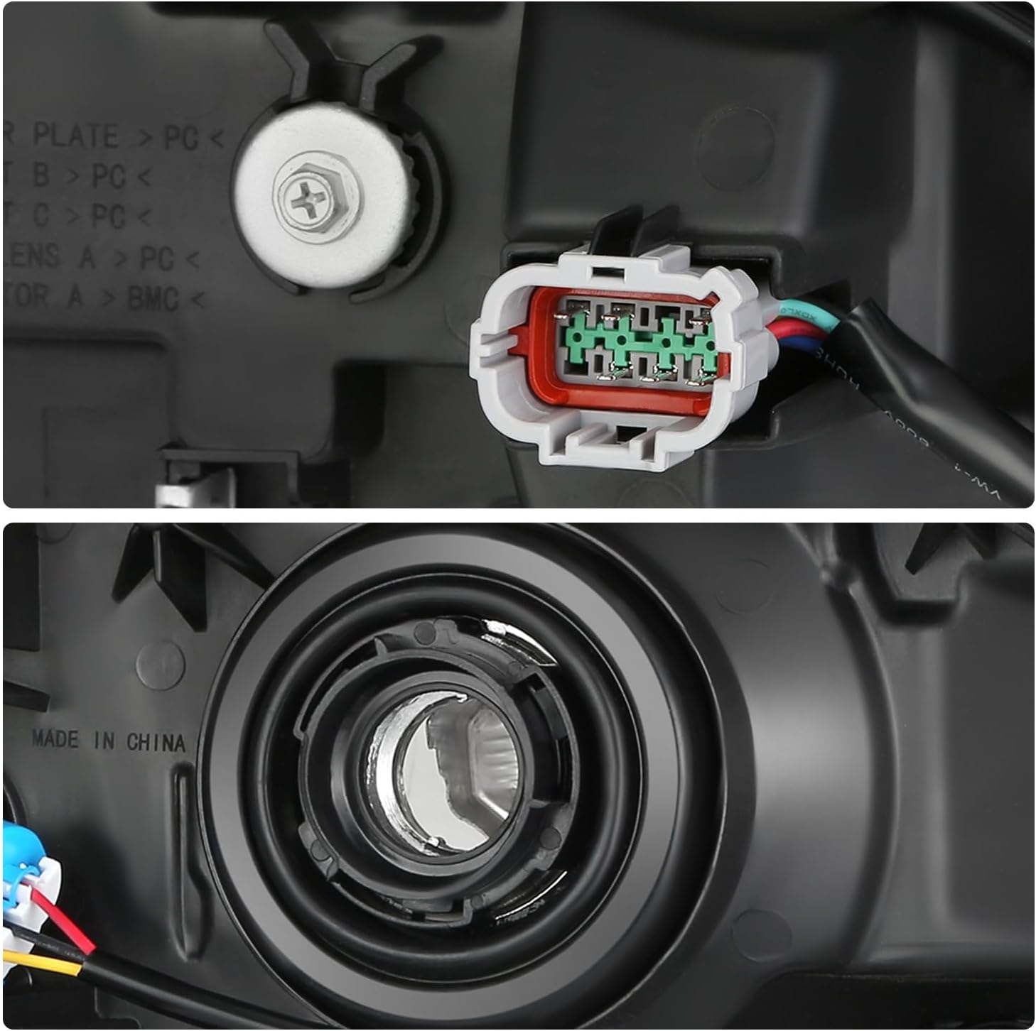 DNA MOTORING Driver Side OE Style Factory Style Projector Headlight Lamp Compatible with Nissan Frontier 2022-2025; Fits Models with Factory Halogen Headlights Only, NI2502289,260609BU0A,OEM-HL-0398-L