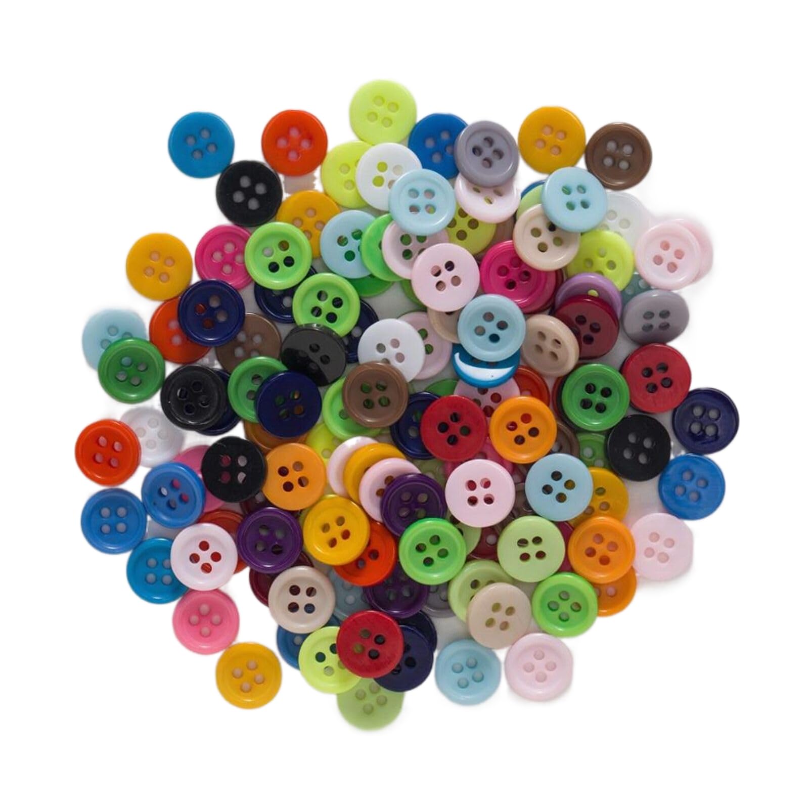 10 pezzi, colore: viola, in resina 58 mm 2 fori bottoni per cucire
