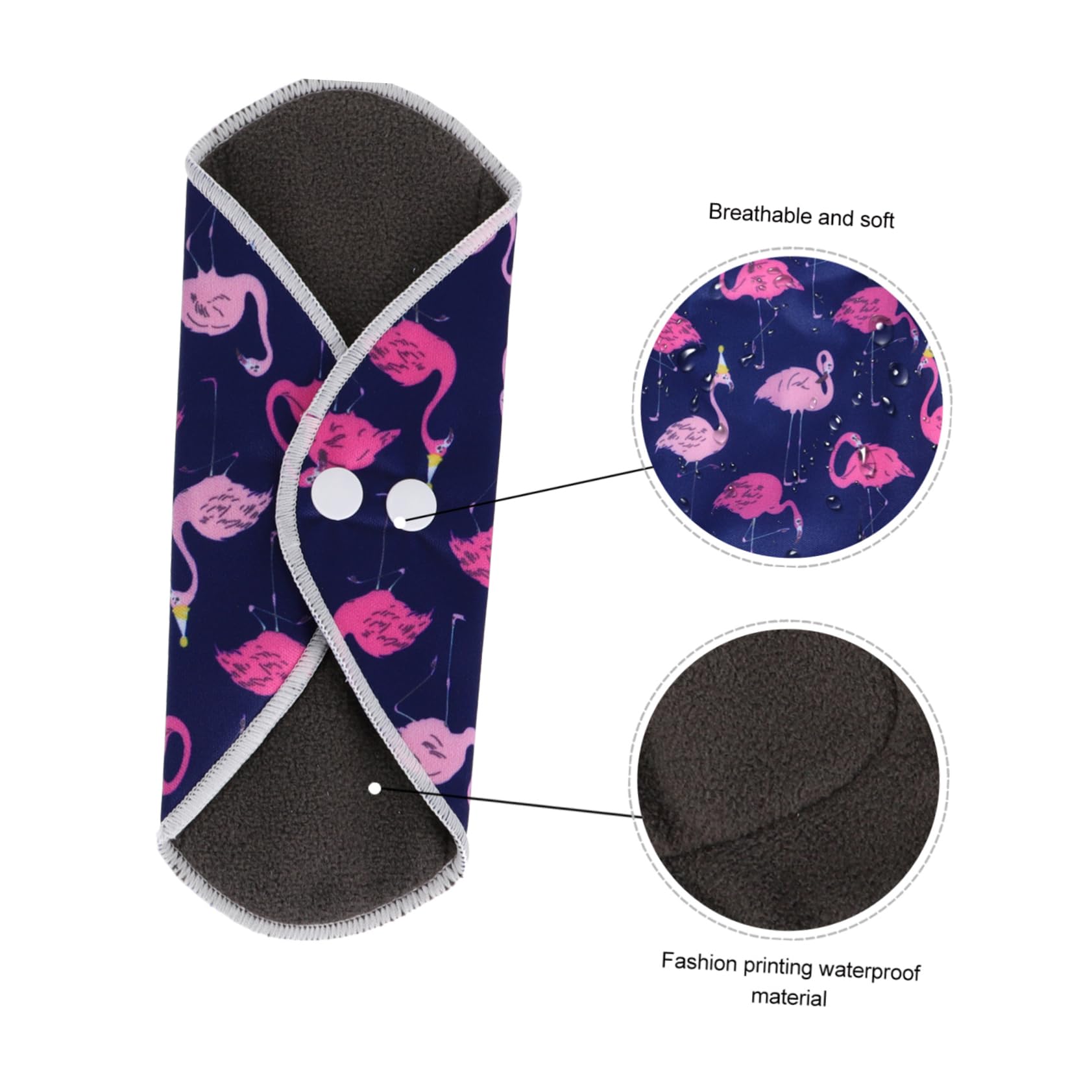 FRCOLOR 3 juegos de esteras higiénicas repetibles para mamá, insertos de tela, toallas, incontinencia ligera, servilletas, almohadillas de tela, almohadillas para la incontinencia, lavable, fibra de